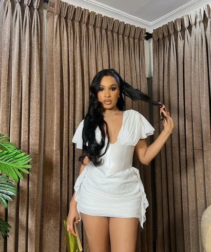 RedPeony 2025 Summer Women New Style Elegant V-Neck Short Sleeved Blouse Pleated Waistband Flared Bottom Women Party Mini Dress