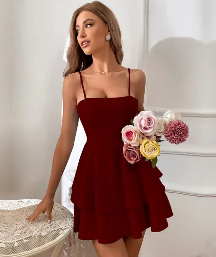 RedPeony Hot Sweetheart Short Dresses New Popular Cake Skirt Backless Bow Suspender Dress Sexy Party Women Dresses